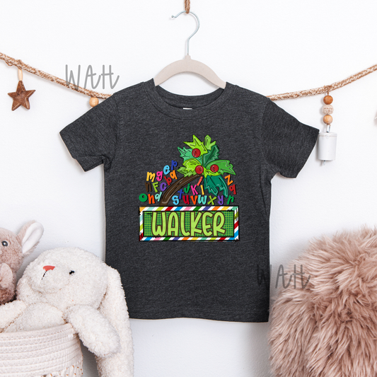 Chicka Chicka custom - bold- leave shirt color in comments at checkout