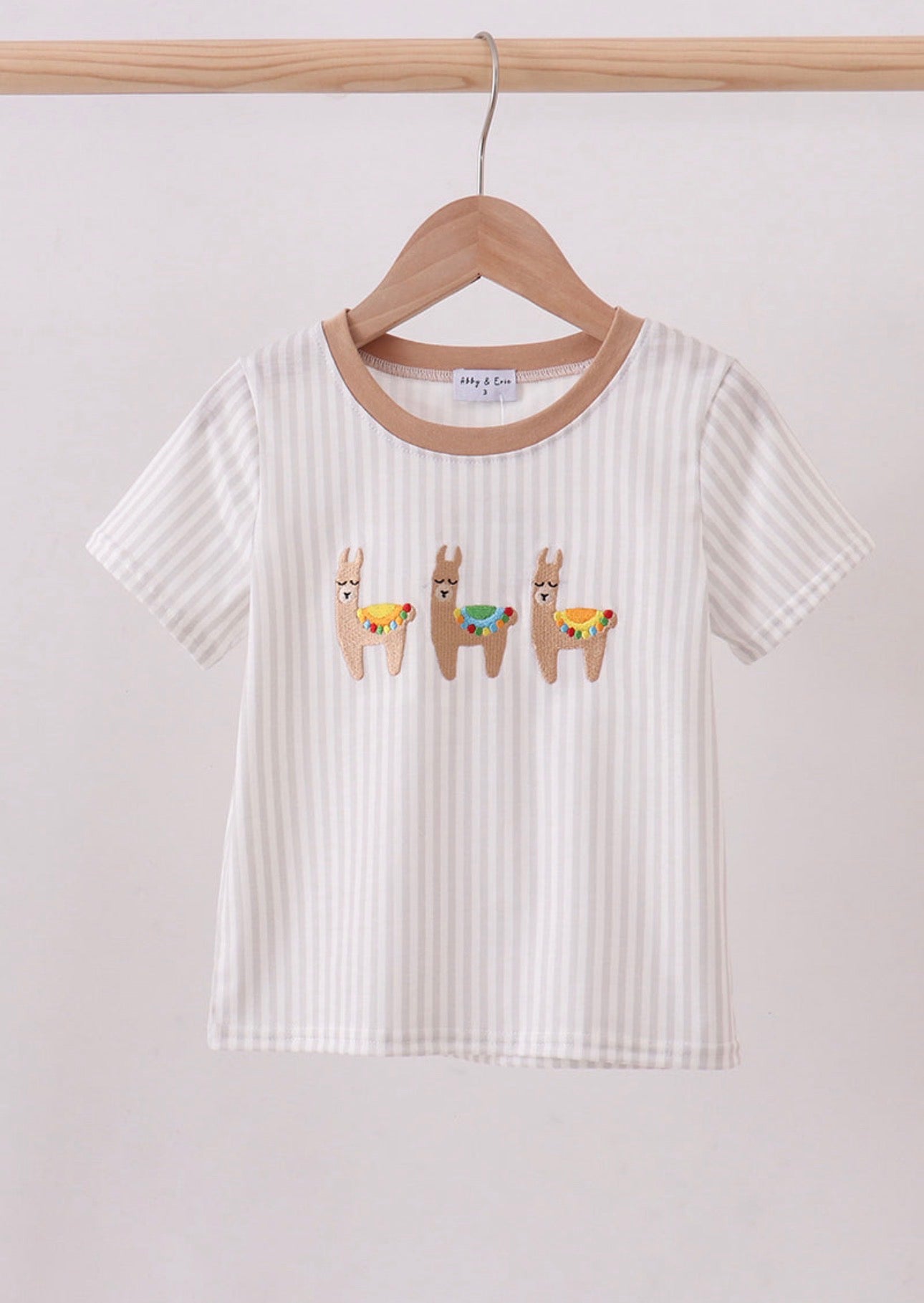 Brown Alpaca Embroider Top