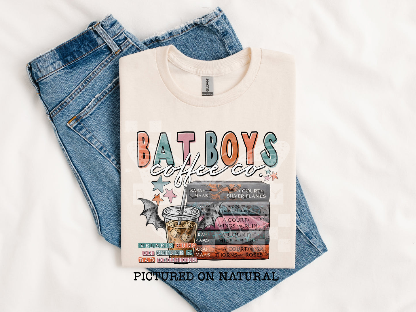 Bat Boys Coffee Co - leave shirt color in comments at checkout