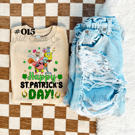 Lucky Sponge - leave shirt color in comments at checkout