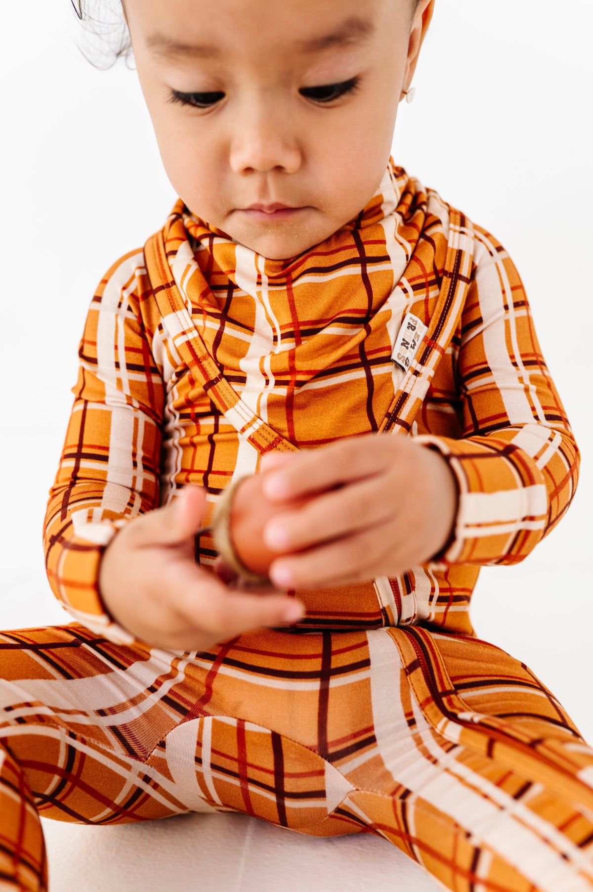 Harvest Plaid Bandana Bib