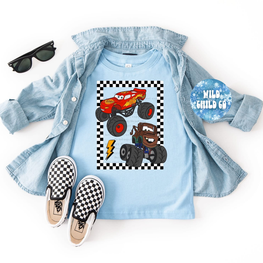 Monster Car - leave shirt color in comments at checkout