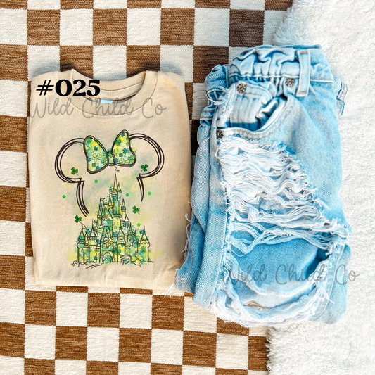 Lucky Castle - leave shirt color in comments at checkout