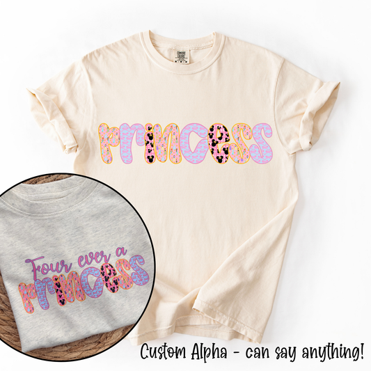 Princess Custom Alpha Tee