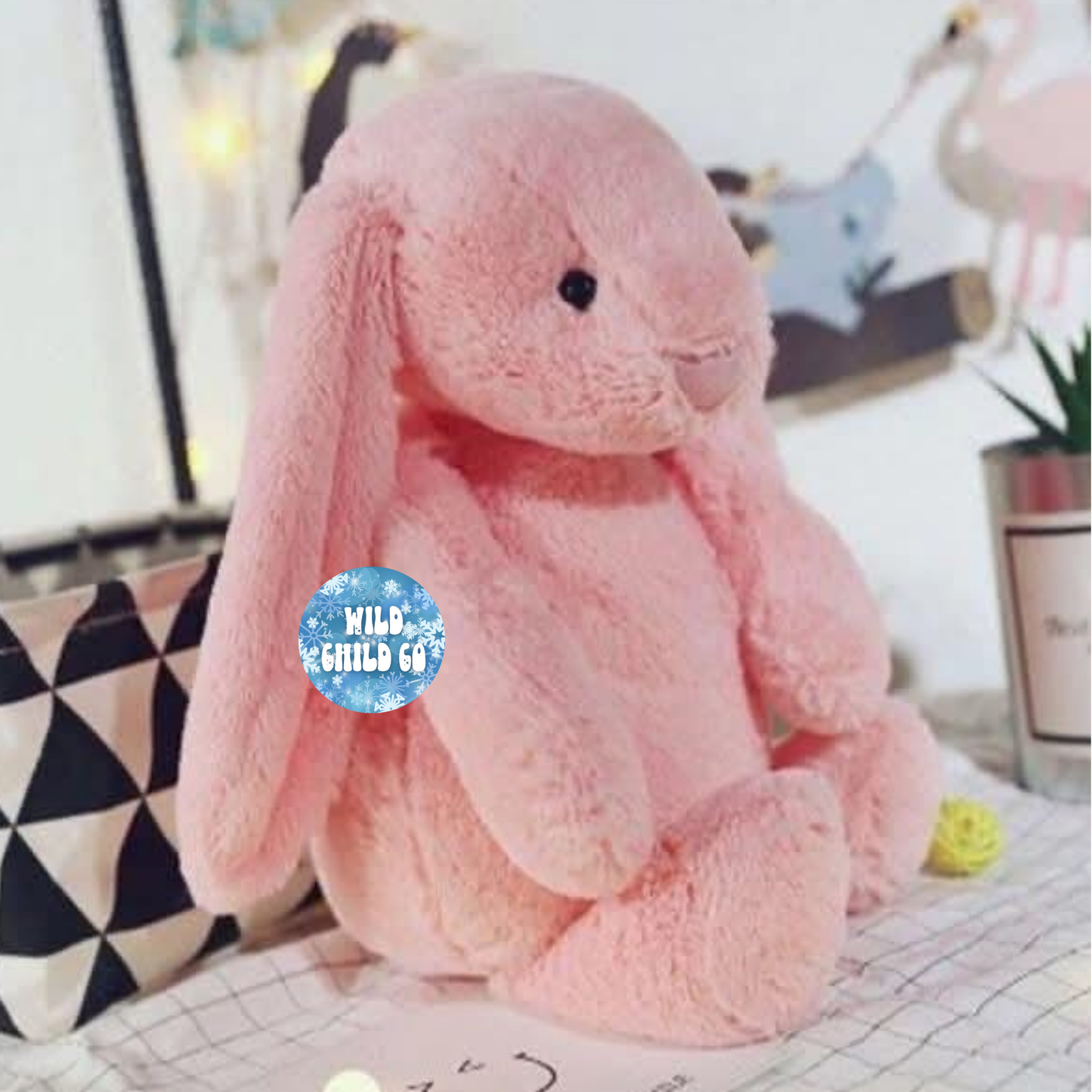 Embroidered Name Bunny