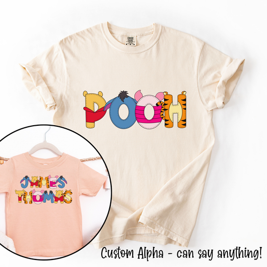 Pooh Custom Alpha Tee