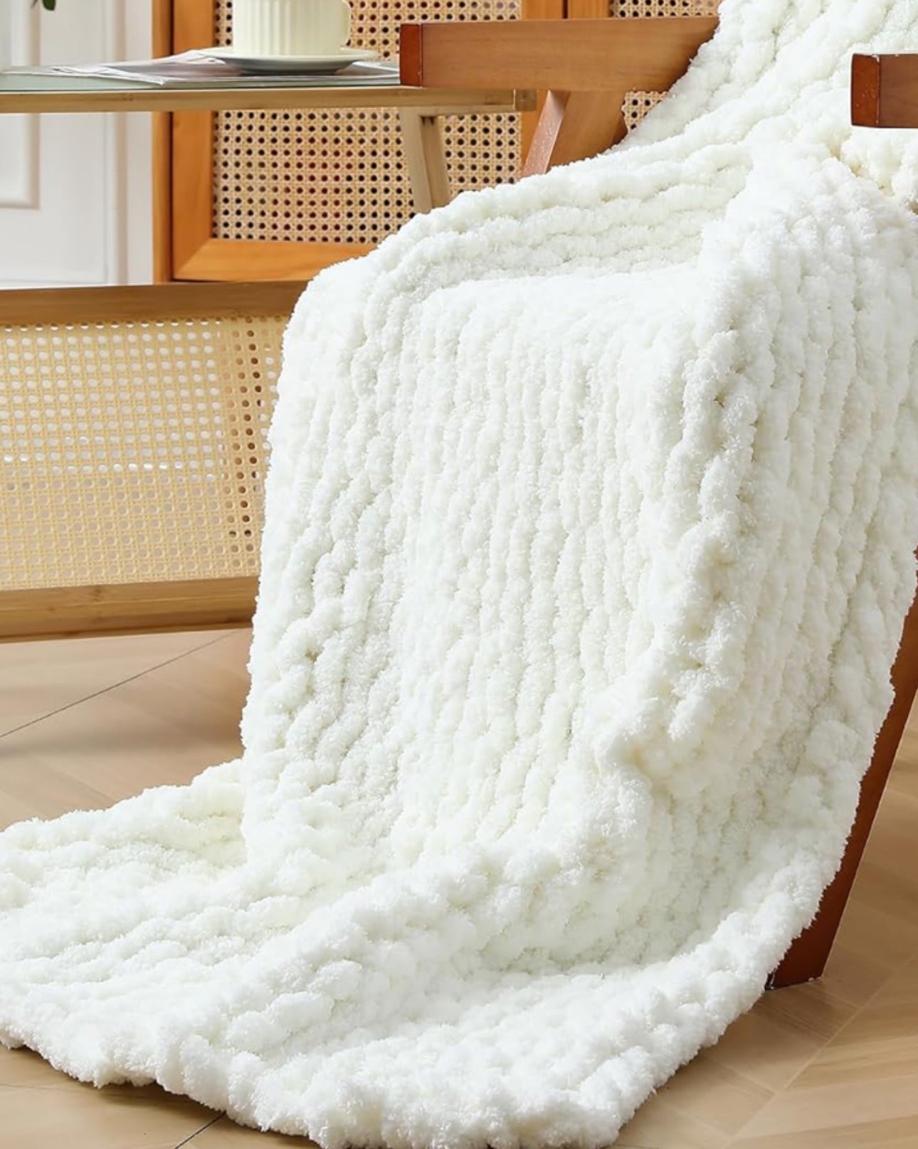 Chunky Knit Blanket