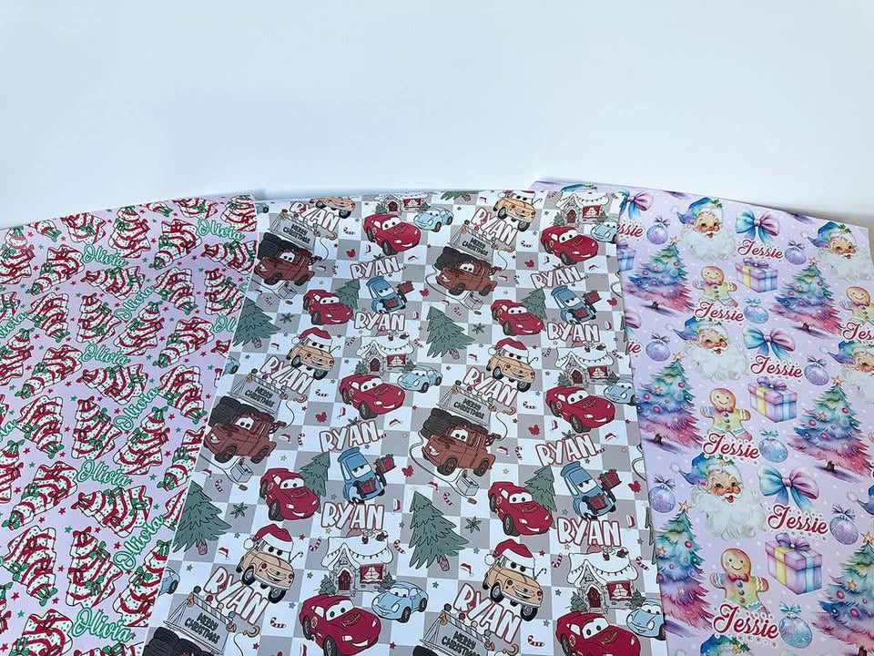 Custom Wrapping Paper
