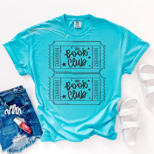 Book Club - charcoal - leave shirt color in comments at checkout