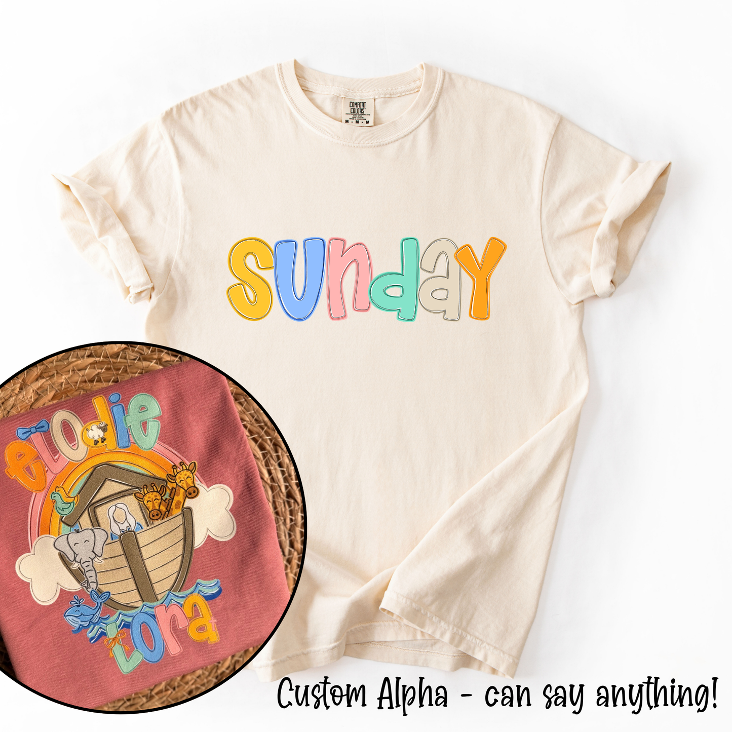 Sunday Custom Alpha Tee