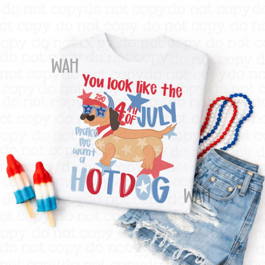 You look like the Fourth of July