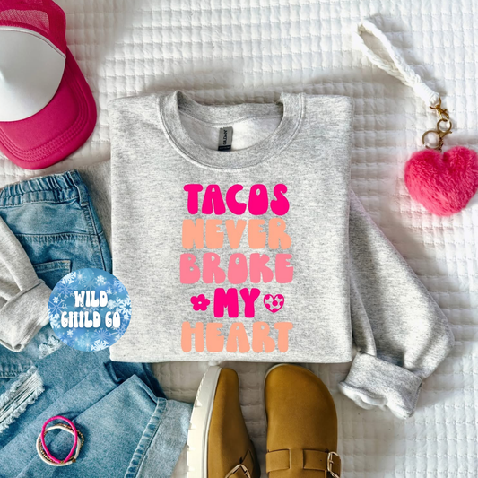 Tacos - leave shirt color in comments at checkout