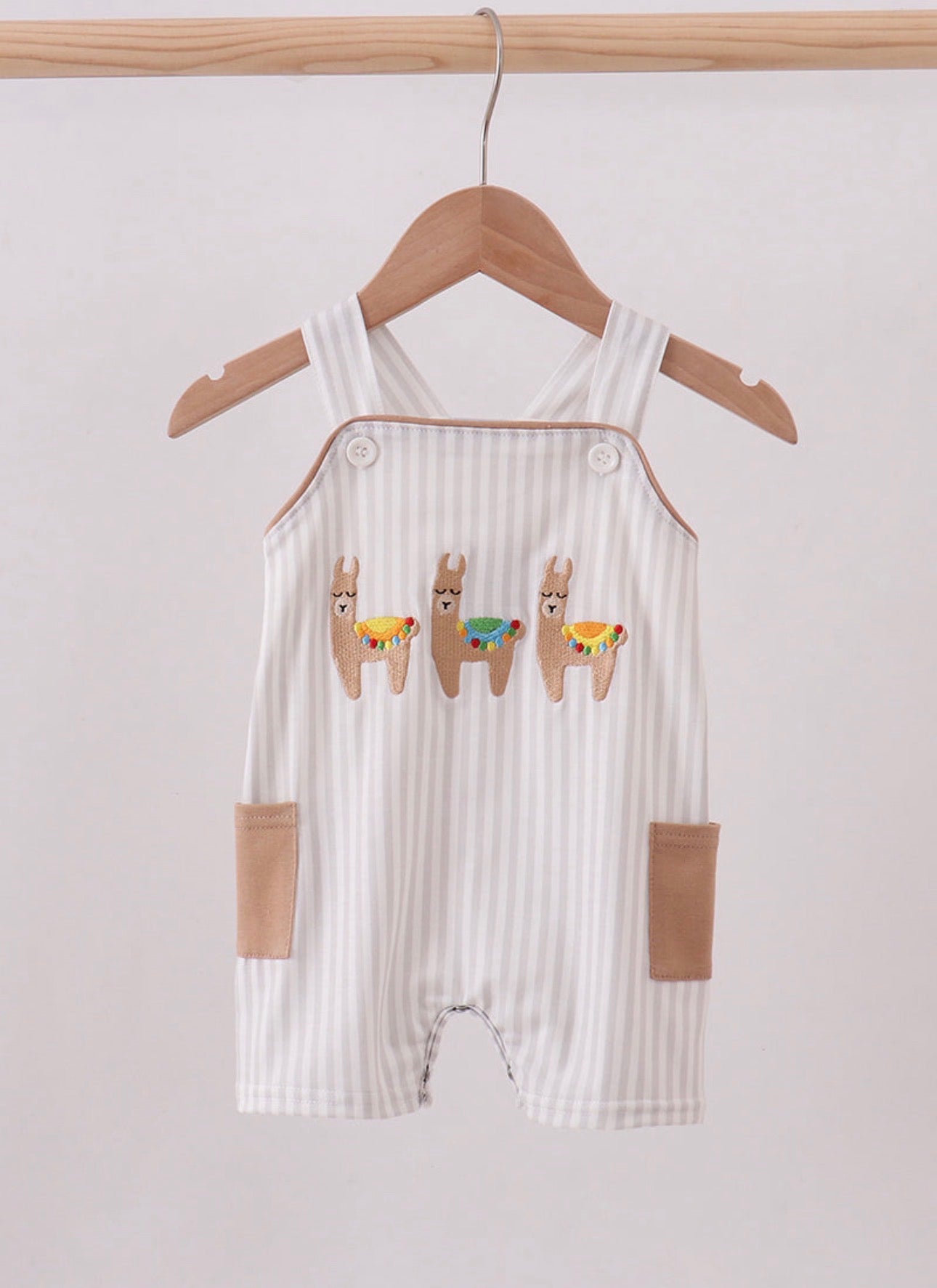 Brown Alpaca EmbroiderJonJon