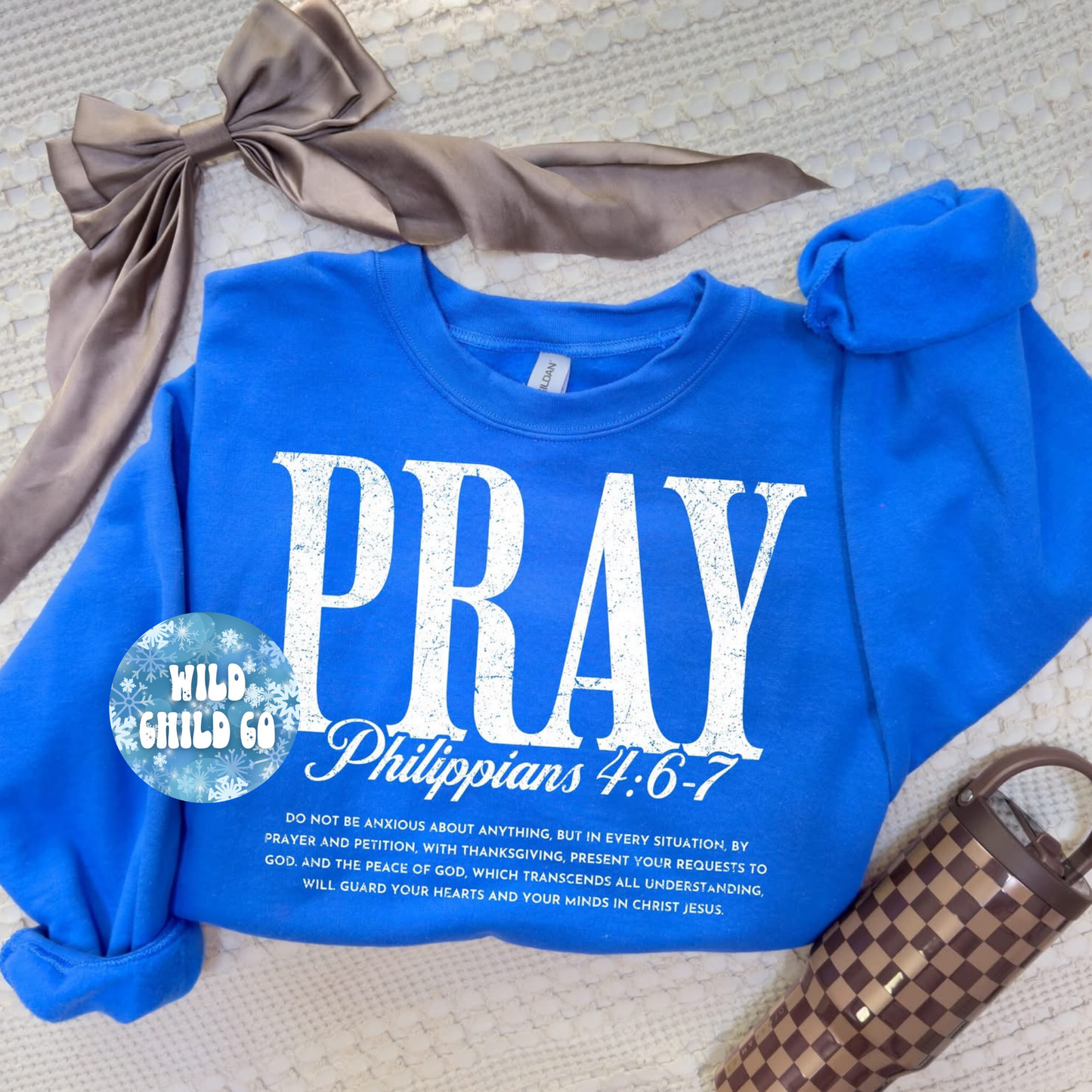 Pray - leave shirt color in comments at checkout