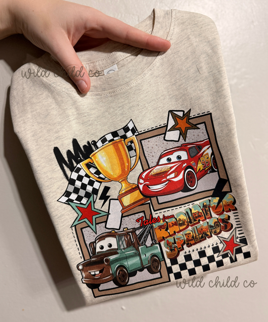 Radiator Springs - leave shirt color in comments at checkout