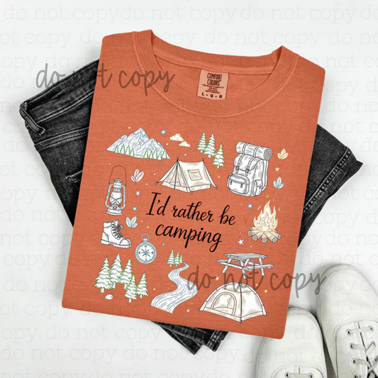 I’d rather be camping