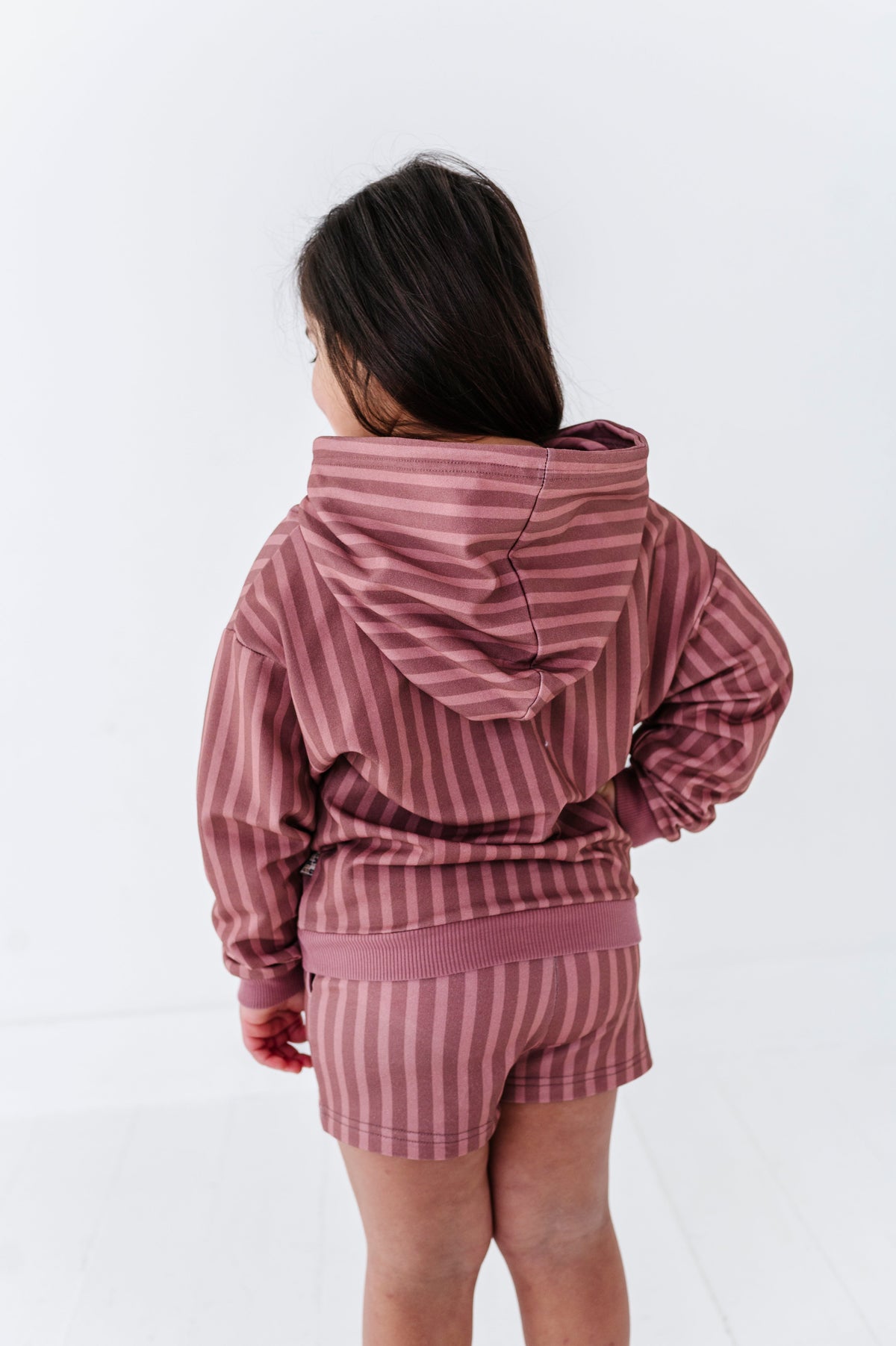 Mesa Stripe Kids Hooded Sweatshirt