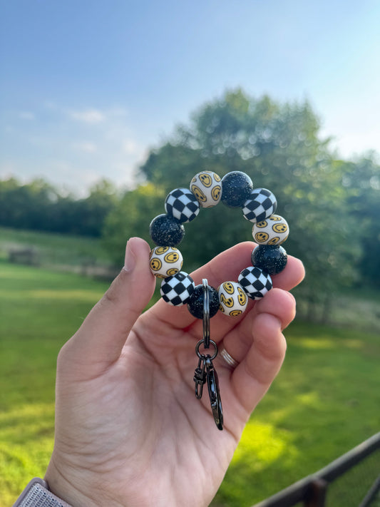 Finger Wristlet - Smiley