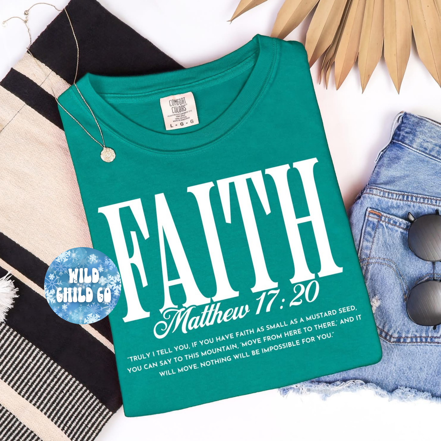 Faith - leave shirt color in comments at checkout