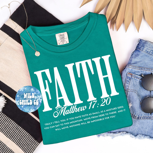 Faith - leave shirt color in comments at checkout