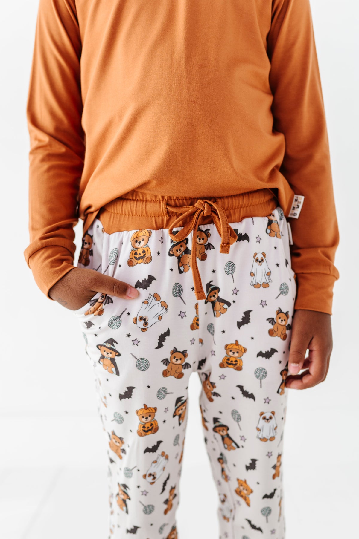 Boo Bear Bash Long Sleeve Jogger Set (EST SHIP TIME 1-2 WEEK)