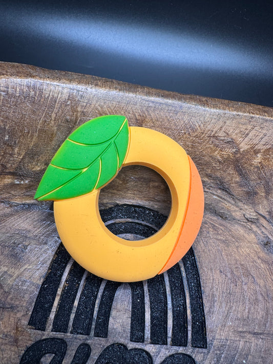 Peach Teether