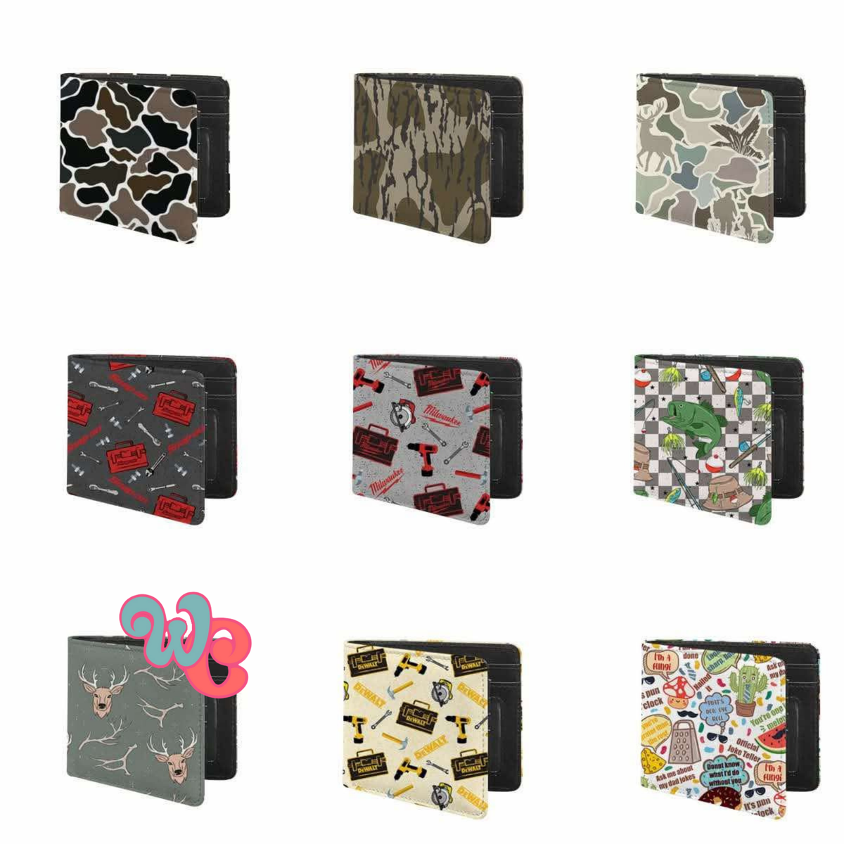 Men's Custom Print Wallets