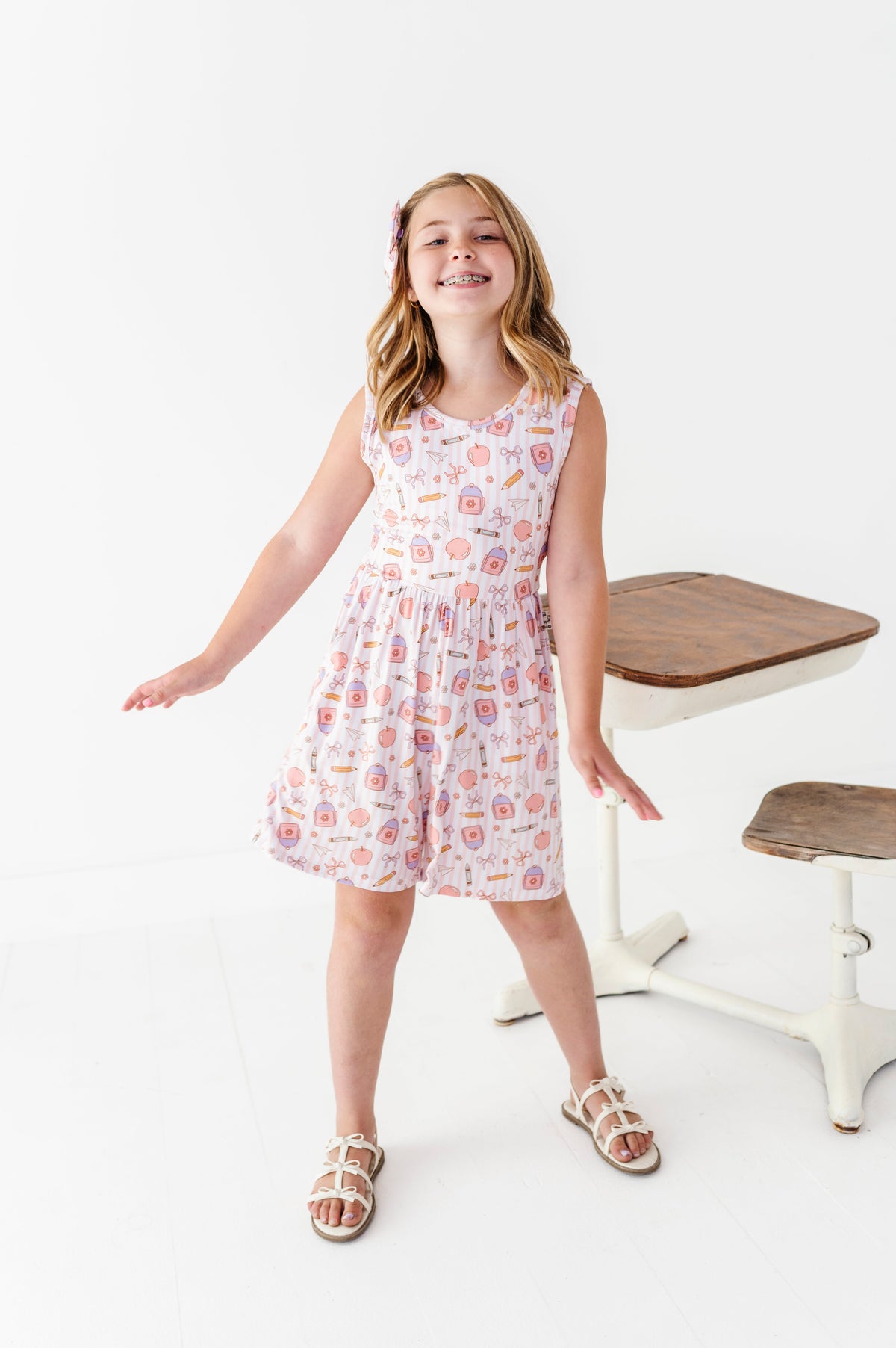 First Bell Blooms Tank Shorty Romper
