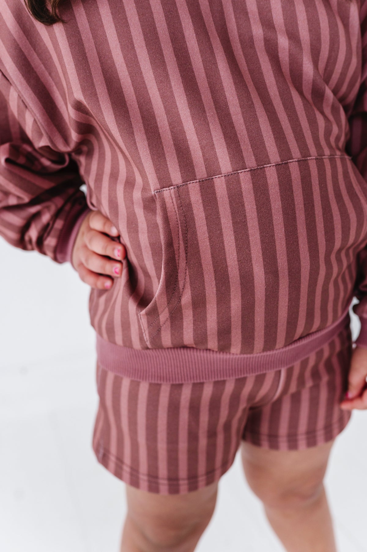 Mesa Stripe Kids Sweat Shorts