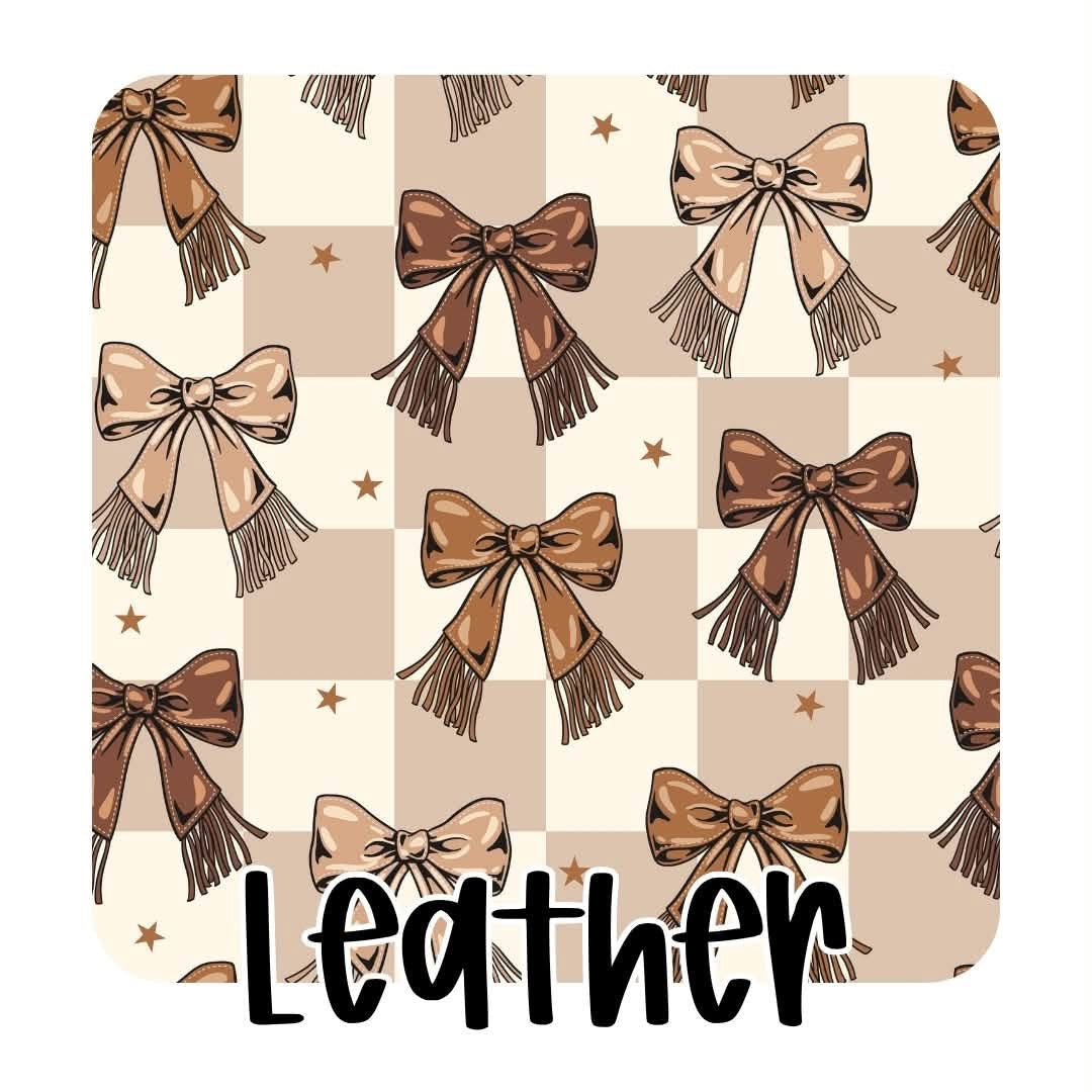 LEATHER BOWS | READY TO RODEO RERUN