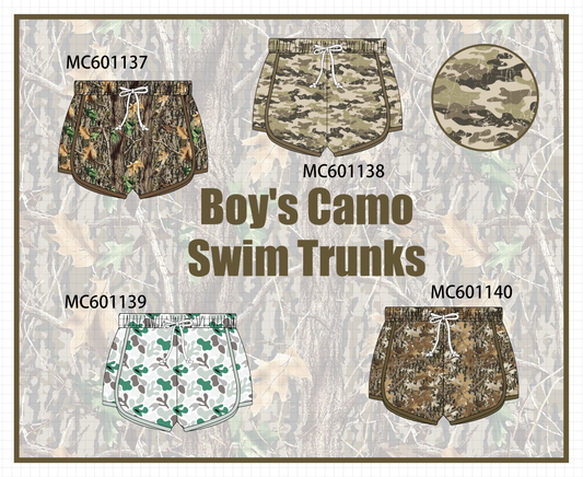PO79 Camouflage swim trunks collection