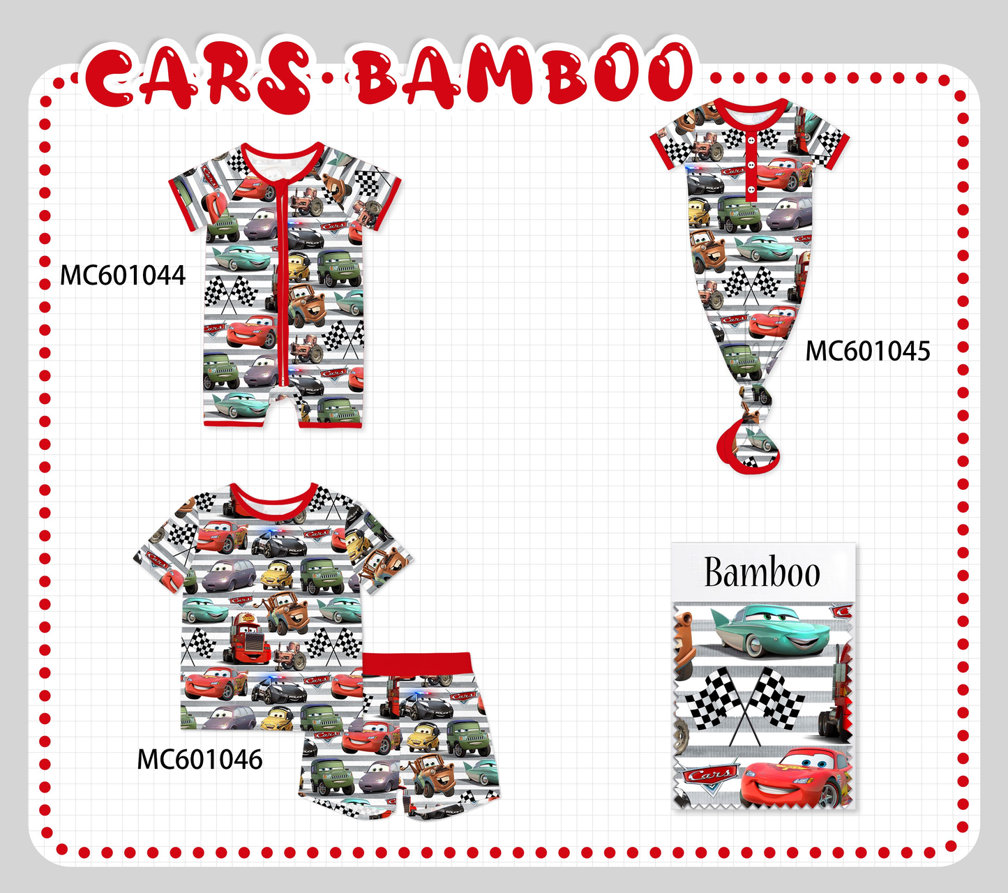 PO79 Character stripe bamboo collection
