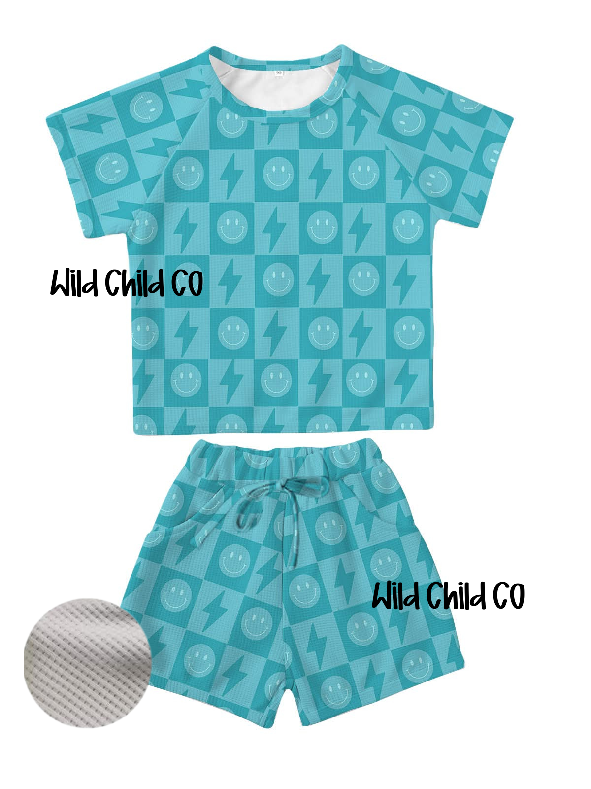 Short Sleeve Waffle Sets