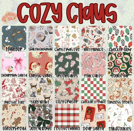COZY CLAUS | BLANKET | 50X50 TRIPLE LAYER