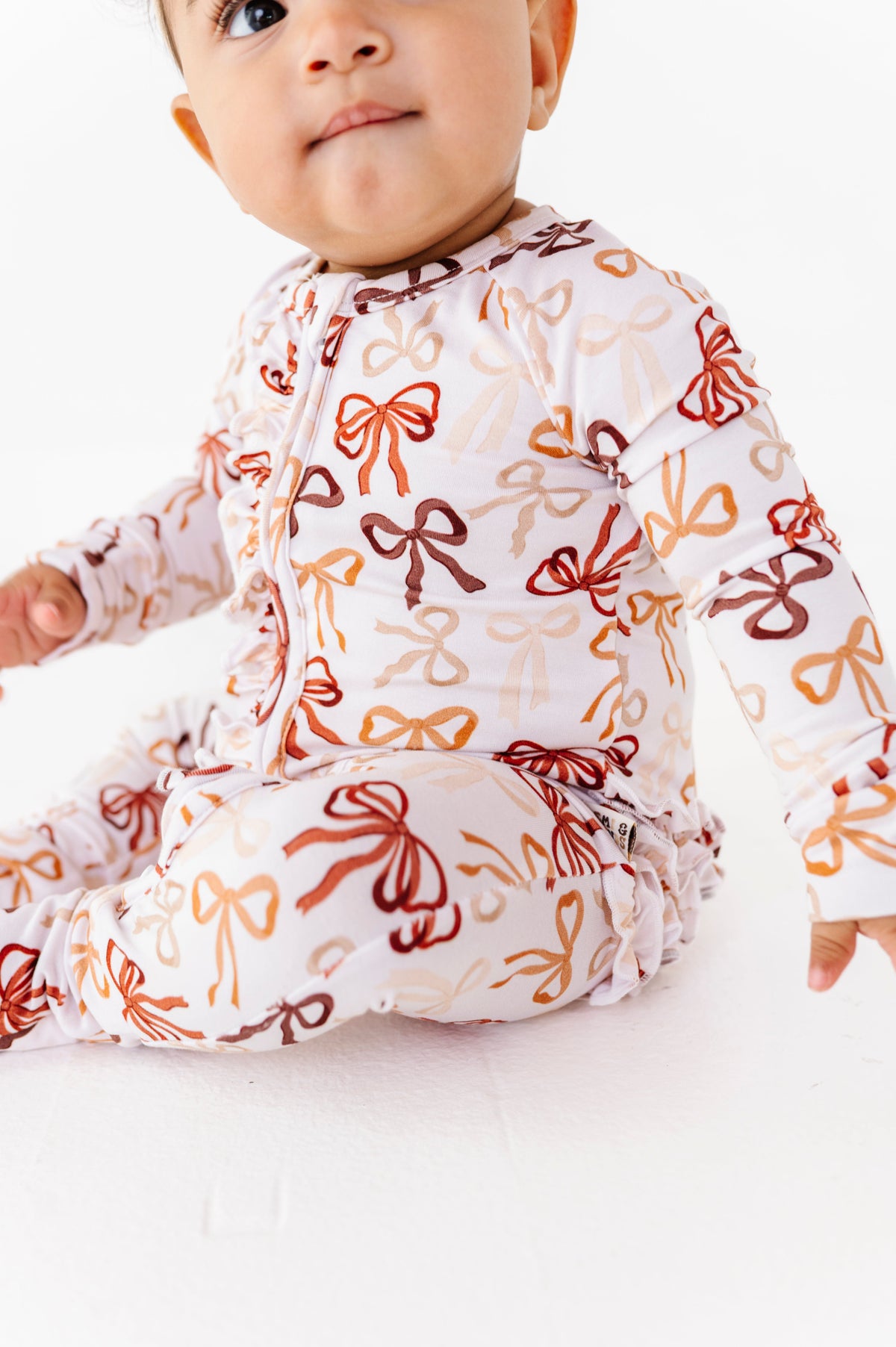 Autumn Ribbons Ruffle Zippy
