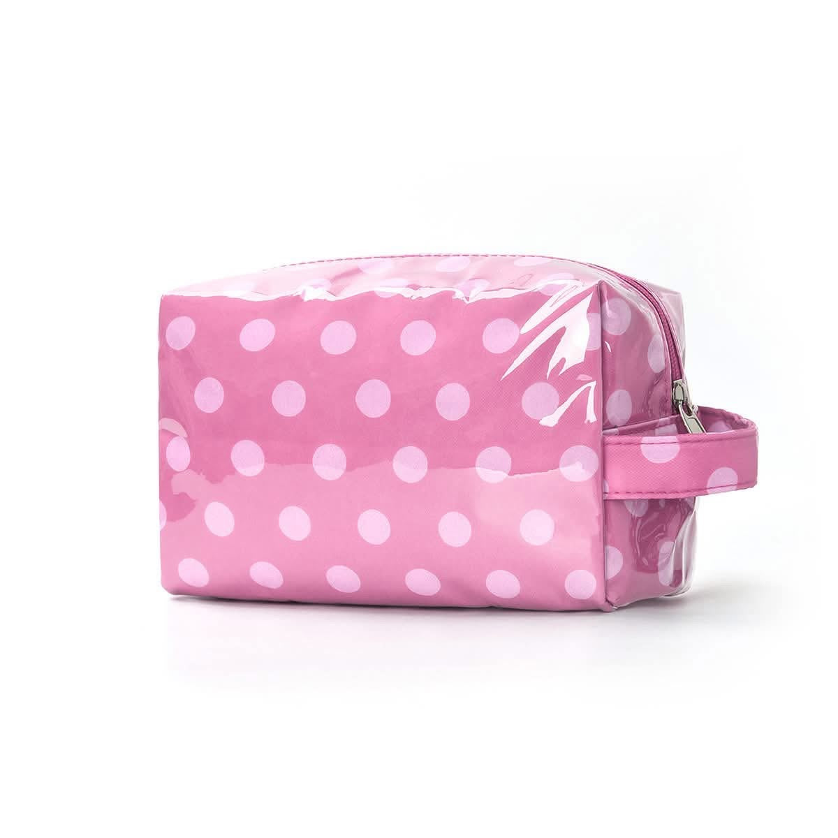 Polka Dot PVC Waterproof Makeup Bag
