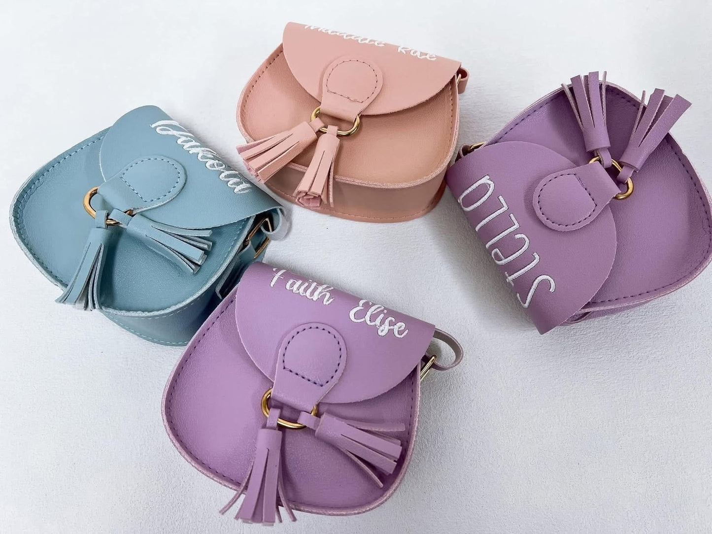 Embroidered Toddler Purse