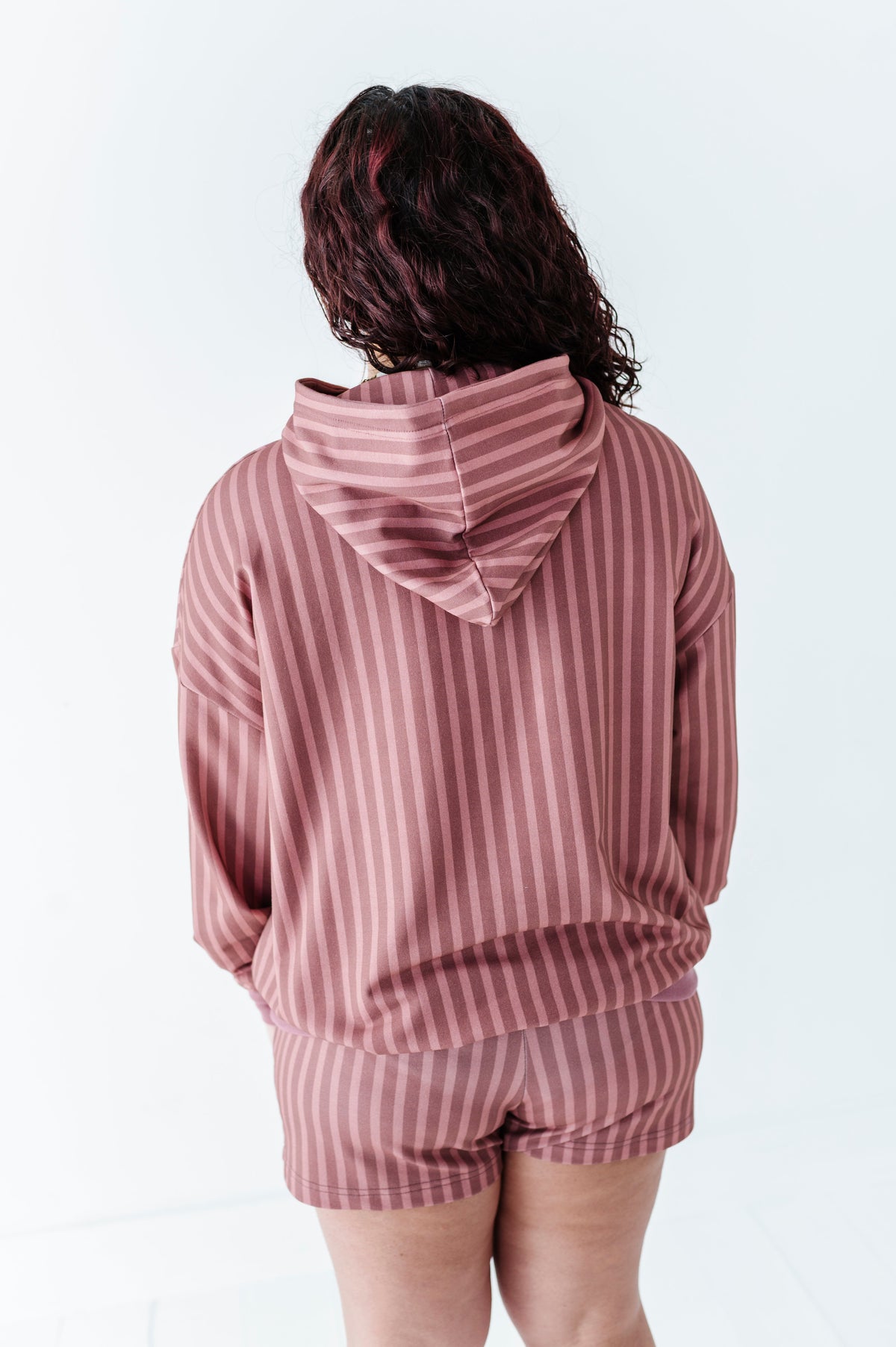 Mesa Stripe Adult Hooded Sweatshirt