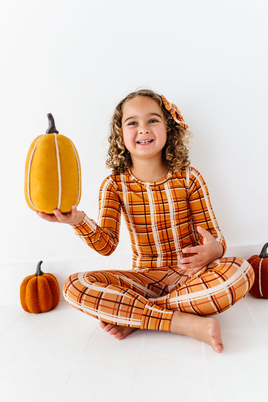 Harvest Plaid Long Set