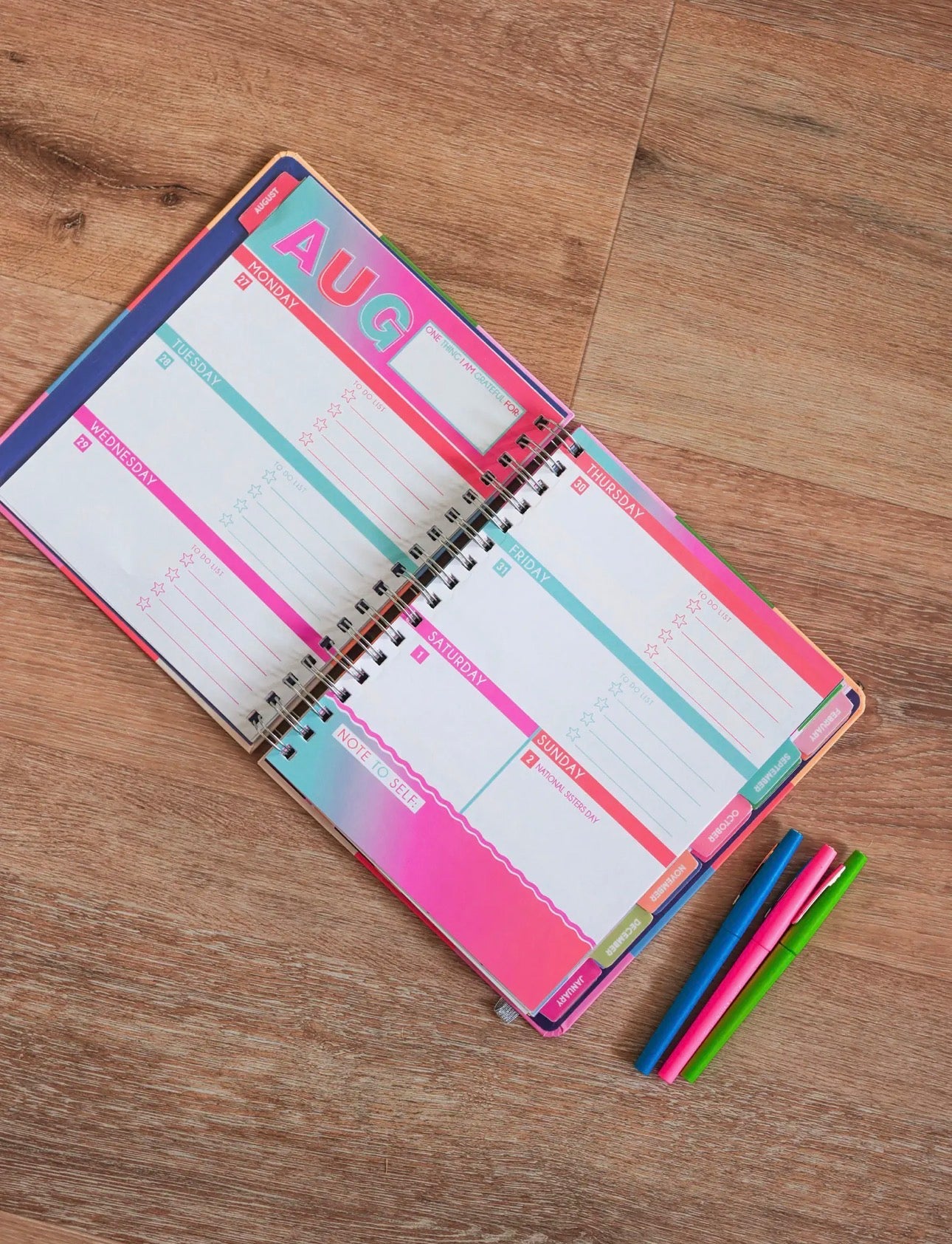 Agenda - 17-Month Academic Planner-Aug 2026 To Dec 2027