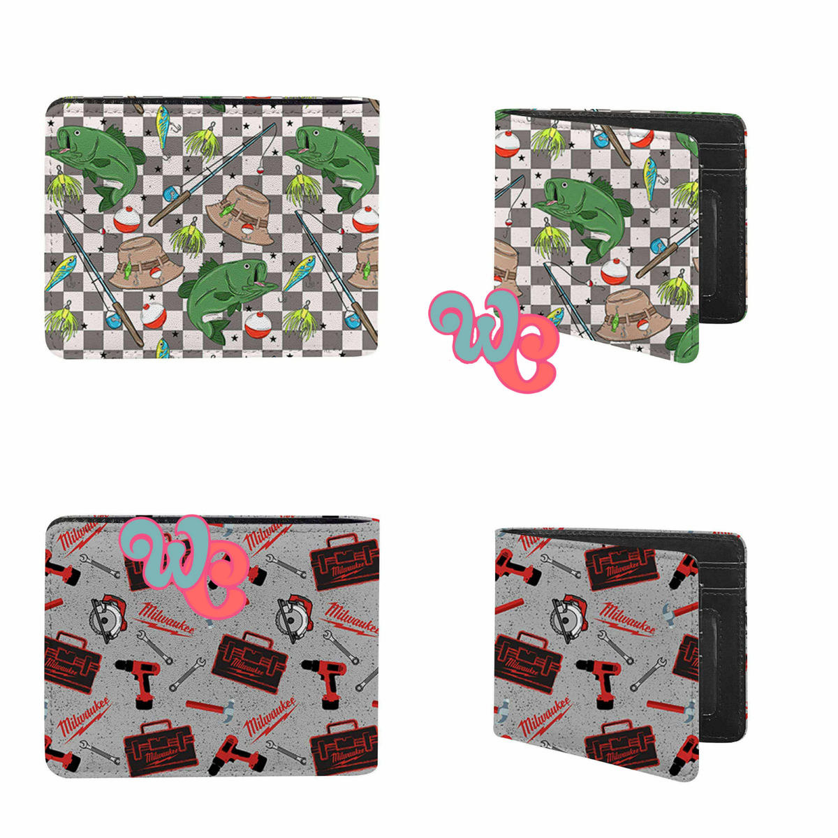 Men's Custom Print Wallets
