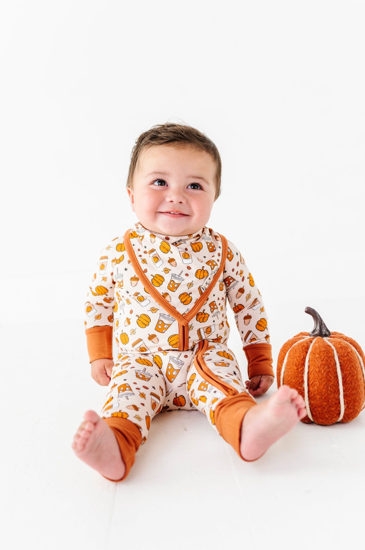 Pumpkin Spice Bandana Bib