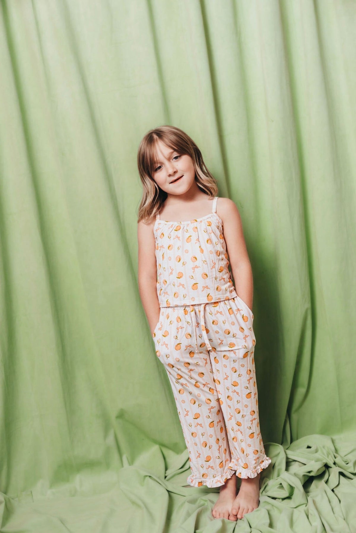 Perfectly Peach Kids Tank Set