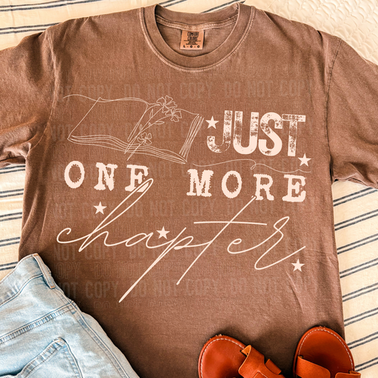 One More Chapter - leave shirt color in comments at checkout