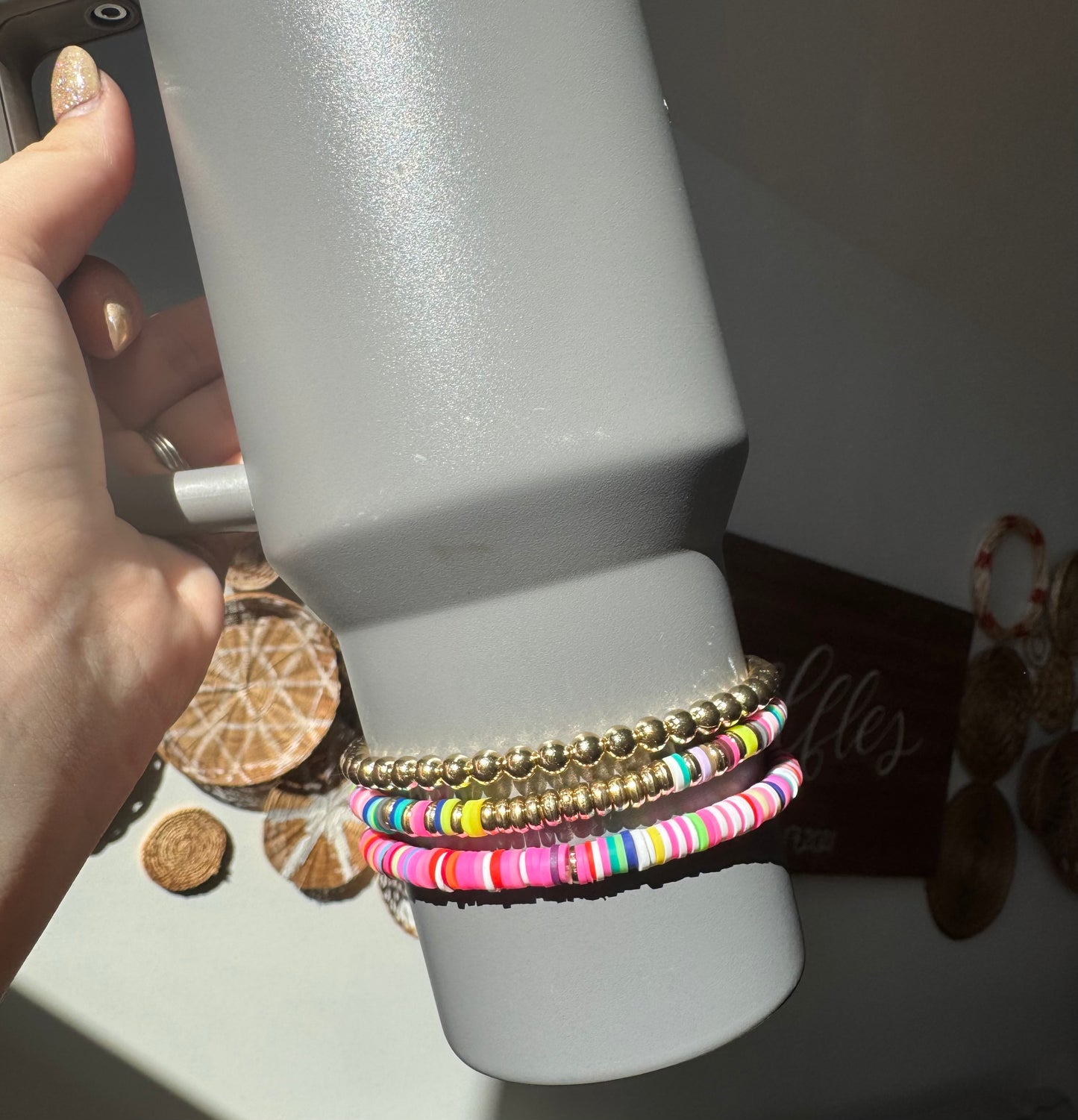 Colorful Cup Bracelet