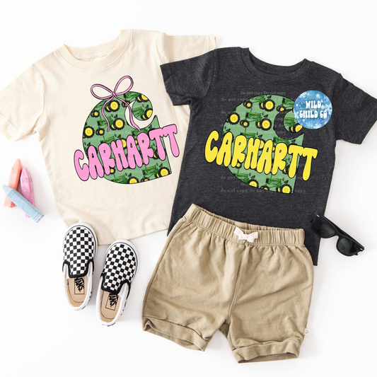 CHart Tractors - leave shirt color in comments at checkout