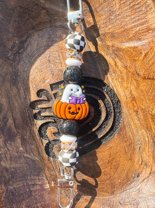 Ghostie in Pumpkin Kindle Strap