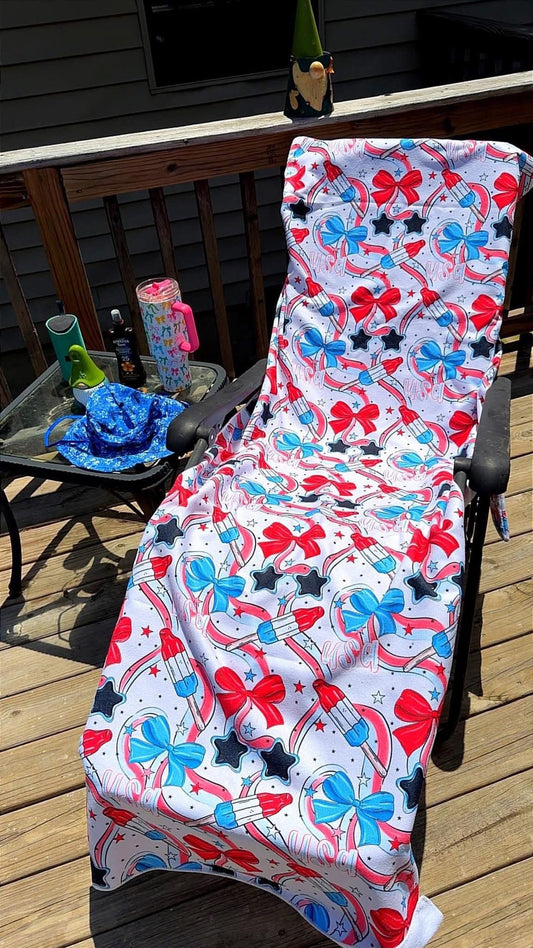 Beach Lounge Chair Cover