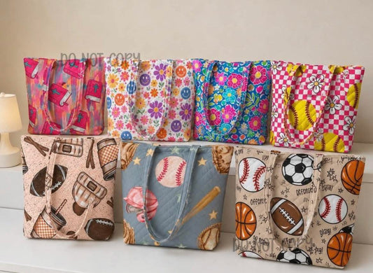 Quilted Duffle