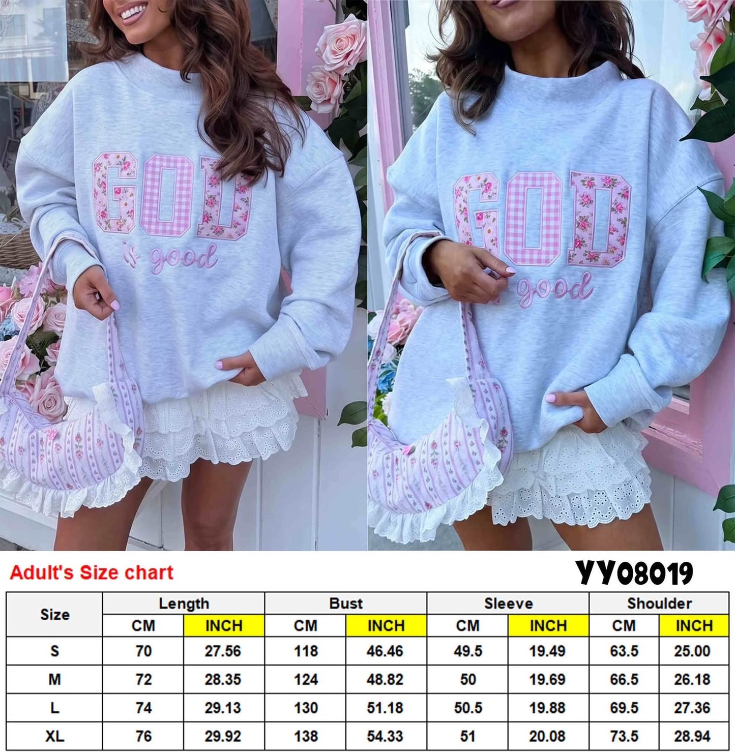 God is Good Crewneck
